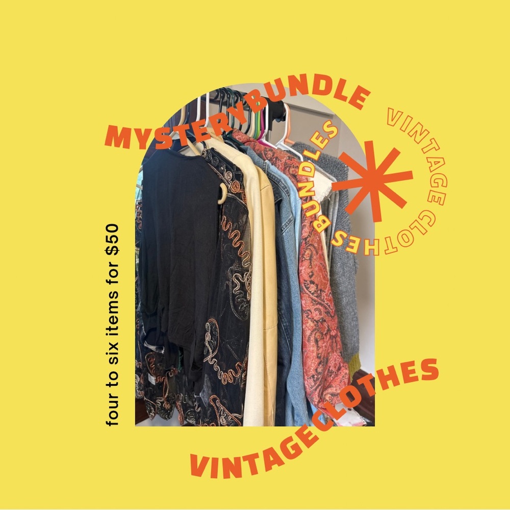 Vintage Mystery Bundle — 4 to 6 Pieces for $50